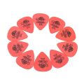TOBIE 10pcs Dunlop Guitar Picks 0.5/0.6/0.73/0.88/1.0/1.14mm 6 Kinds Thickness Picks Electric Guitar Parts Gift Triangle Picks Accessories Mediator Dunlop Series Bass Accessories Guitar Plectrum/Multicolor. 