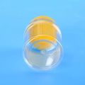 Pack of 4 Plastic Jars - Available in 3 Sizes Small Medium Large High Quality Plastic Material. 