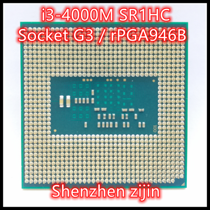 I3-4000m I3 4000m Sr1hc 2.4 Ghz Dual-Core Quad-Thread Processor 3m 37w Socket G3 / Rpga946b