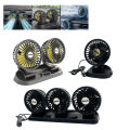 Sogo Long Neck Headed Fan  360° Adjustable - Single Head, Dual Head, Three Head - Car Cooling Fan. 