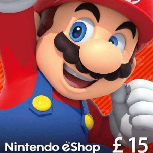 NINTENDO ESHOP GIFT CARD 15£ EURO (UK)