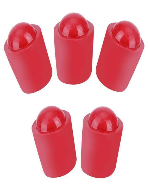 Pack of 5 pcs snooker cue rubber bumper