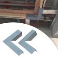 2 Pieces corner Brackets Parts Anti Cracking Replaces Decorative Joint Fasteners Angles Fixing Support hardware for Ceiling Cupboard. 