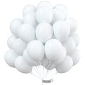 Baby Boy Shower Decoration Set With baby Boy Foil Balloons , Stars and Moon Foil Balloons and White Latex Balloons. 
