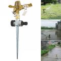 Garden Sprinkler Spike Lawn Grass 360 Degree Adjustable Rotating Water Sprayer For Garden Irrigation System. 