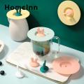 HomeInn Mug Lids Food Grade Rabbit Ear Silicone Coffee Cup Mug Covers. 