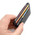 Mini Slim Smart Card Holder - Slim Smart Wallet - Smart Wallet With 7 Compartments. 