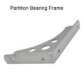【Free Shipping】Thick Stainless Steel Bracket Partition Load Bearing Bracket Side Left And Right Tripod Rack. 