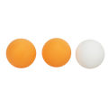 Table Tennis Racket Horizontal Anti Corrosion Table Tennis Paddle Set Poplar Wood Rubber Robust Good Sweat Absorption for Game. 