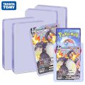 Pokemon Card Hard Plastic Sleeves Transparent Album Display Yugioh Baseball Cards Protector Folder Playing Game Binder Holder. 