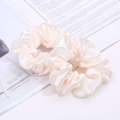 Pack of 1/3/6 Luxury Silk Scrunchies for Women and Girls, Hair Ties Combo in Pastel Colors, Soft Anti-Hair-Breakage Scrunchie Set, No Damage Large Silk Hair Accessories, Perfect for Thick Hair, Ponytails, and Fashionable Hair Styling. 