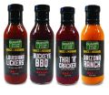 Quaker Steak and Lube Wing Sauce Variety Pack - Top 4 Selling Wing Sauces - Arizona Ranch, Buckeye BBQ, Thai R Cracker and Louisiana Lickers. 