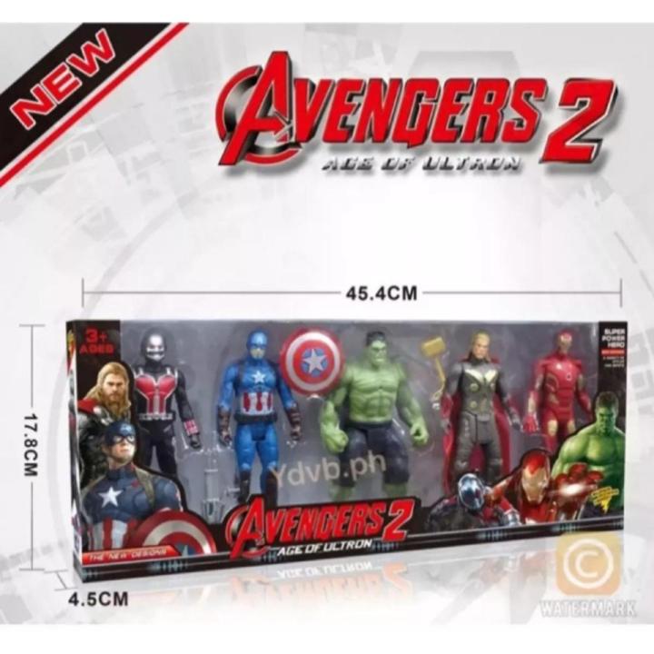 Avengers Figures 5 PC Set for kids