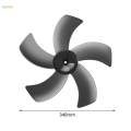 Fan Balde Simple to Instal Replaces Accessories Pedestal Floor Fan Balde. 