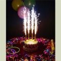 New 6 Pcs/ Set Birthday Party Cake Sparkler Candles Supplies for Birthday Festive Party Anniversary Celebration Supplies. 