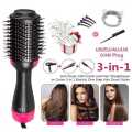 New Imported 3 in 1 Hair Dryer Brush Iron Hair Straightener Curler Comb Electric Blow Dryer With Comb Hair Brush Roller in pakistan. 