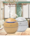 Mini Air Humidifier Ultrasonic USB Aroma Diffuser Wood Grain LED Night Light Electric Essential Oil Diffuser Aromatherapy Home. 