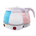 ELECTRIC FORDABLE KETTLE FORDABLE SILICONE ELECTRIC WATER KETTLE TRAVEL WATER BOILER CAMPING KETTLE 600ml. 
