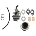Carburetor for 50Cc 70Cc 90Cc 110Cc 125Cc 110B SunL Chinese ATV 4 Go Kart Dirt Bike for CRF50F XL75 CRF80F XR50R with Air Fuel Filter. 