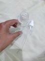 1 pcs empty 100ml Transparent bottle with white Pump foundation pum for use cosmetic pump 100ml foundation pump bottle 100ml pump bottle. 
