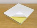 A4 Glossy Sticker Paper Sheet For Shipping yellow Printable Pack of 10. 
