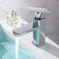 Basin Faucet wash Basin wash Basin Hot and Cold Vertical washbasin Bathroom Single Bathroom Cabinet Mixing Valve,Kitchen Sink Taps Interesting Life plastic material with high quality connection pipes. 