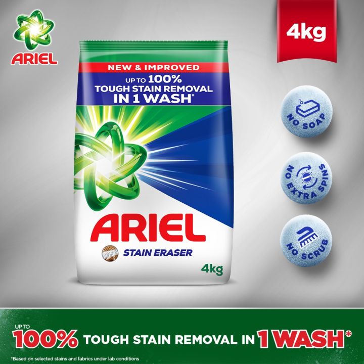 Ariel Detergent Washing Powder Original - 4kg Pack
