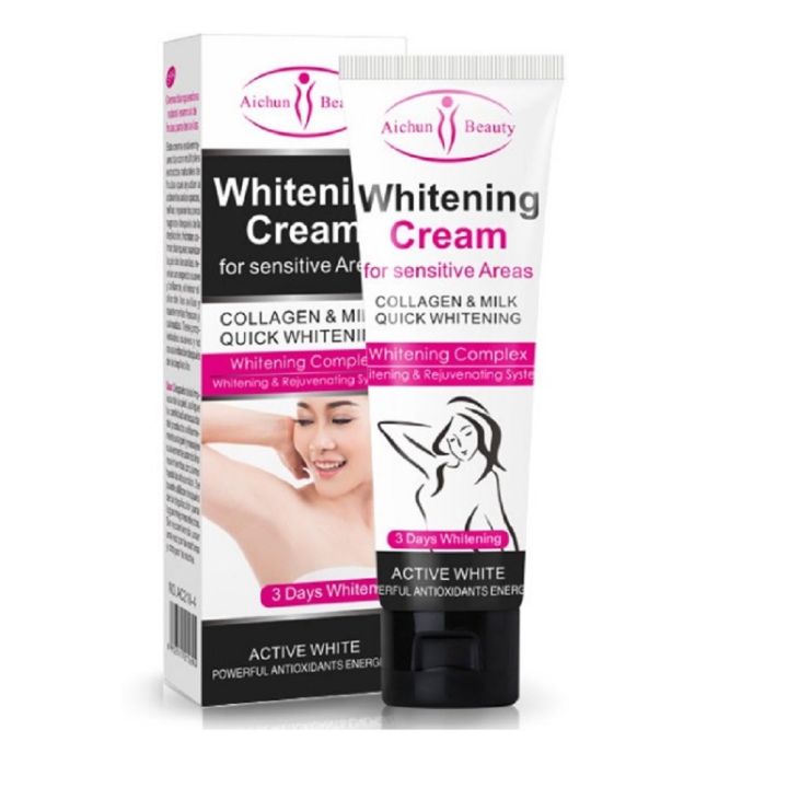 Aichun Beauty Whitening Baby Cream For Sensitive Areas And Private Area 50 ML For Women | Cream For Men Private Area - (Underarms -Thighs)