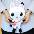 28CM Backpack Cat Plush Toy Gabby Dollhouse Cartoon Stuffed Doll Animals--colorful. 