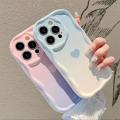 Gradient Love Heart Phone Case for Infinix Hot 40i 30i 20i 40 Pro 20 4G 12 30 9 Play Note 30 Smart 8 7TECNO SPARK GO 2024 20. 