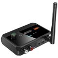 Yuthorite C36 Bluetooth 5.3 digital display Bluetooth receiver fiber optic coaxial adapter supports U disk MP3 player. 