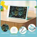 Original Imported LCD Writing Tablet and drawing tablet with multicolor writing Electronic Slate E-writer Digital Memo Pad Erasable Writing Board Learning Toys And Gadgets For Educational And Daily Life Routine Notebook Purpose for kids - 8.5 Inch. 