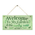 1 Set Wooden Sign Eco-friendly Eye-catching Wood Hanging Plaques Sign Supplies for Dorm. 