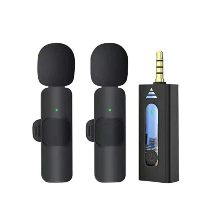 K35 Wireless Microphone for DSLR, Laptop, PC and Mobile - Plug and Play