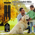 Pet Memorial Wind Chimes,Pet Remembrance Gift in Memory Dog Passing Away,Bereavement Windchime for Loss of Memorial. 