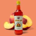 Peach Syrup - Fresh Fruit Flavoring Syrup - Premium Flavored Syrup - Sharbat - 750ml - Gola Da Limca. 