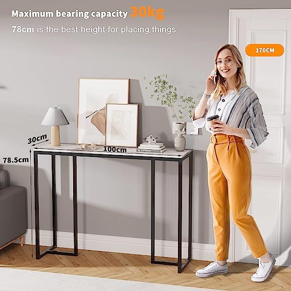 Modern%20Console%20Table%20For%20Hallway%20Wooden%20Marble%20Texture%20Tabletop%20With%20Stable%20Metal%20Legs%20Elegant%20Sofa%20Side%20Table%20Console%20Entrance%20Table%20-%20Image%205