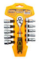 INGCO - 12pcs 1/4" Socket set. 