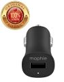 mophie Single Port 18W Car Charger USB Adapter - Black. 