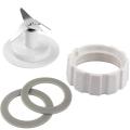 Blade Replacement Parts with Jar Base Cap and O-Ring Seal Gasket Accessories Kit for Hamilton Beach Blender Parts. 