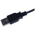 USB data charg cable cord Sony Walkman E052 A844 A845 MP3 MP4 player black. 
