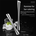 8Inch and 10Inch Stainless Steel Muddler for Cocktails,Old Fashioned Cocktail Muddler Bar Supplies. 