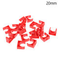 20Pcs Pipe Clamp Connector Plastic Tube Fittings U Type Water Hose Connectors. 