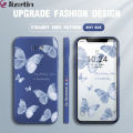 Jizetin for Samsung Galaxy J5 Prime Back Cover Butterfly Flying Side Design Cases Soft Liquid Silicone Mobile Phone Case. 