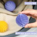 Pack of (04Pcs) Laundry Balls For Washing Machine Cleaning Clothes Hair Removal Lint Wash. 