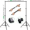 Frame Stands (7ft Height x 5ft width) for Chroma Key Studio Backdrop Video Backdrop Background Removing Sheet's Stand. 