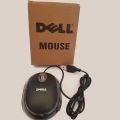 Computer Mouse Mini USB Wired Optical Mice for PC Laptop Desktop Black Color 1.5M Cable. 
