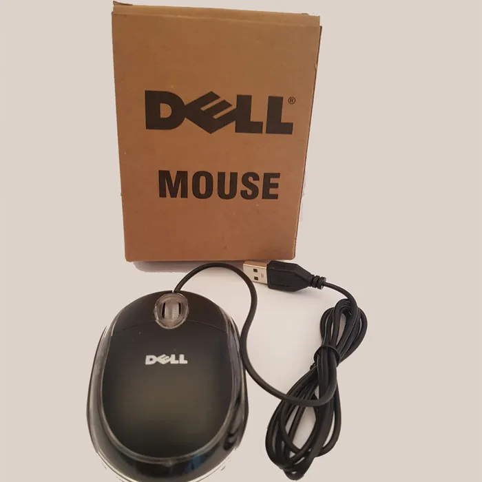 Computer Mouse Mini USB Wired Optical Mice for PC Laptop Desktop Black ...