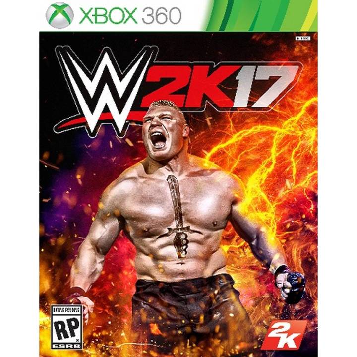 WWE 2K17 video game  - Xbox 360 - JTAG Modified System