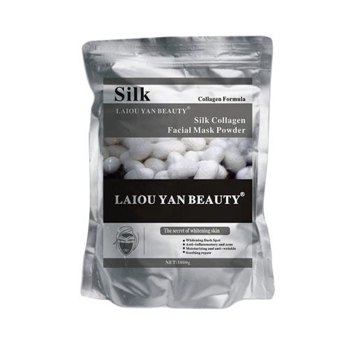 Laiou Yan Beauty Silk Collagen Brightening Jelly Soft Mask Powder SPA Moisturizing Shrink Pore Skin Care Soft Mask Powder 1000g in pakistan